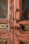 Pair of Pink Door Panel Mirrors