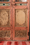 Pair of Pink Door Panel Mirrors