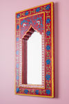 Hand Painted Vintage Arch Mirror (Re-worked) - 33