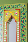 Hand Painted Vintage Arch Mirror (Re-worked) - 51