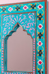 Hand Painted Vintage Arch Mirror (Re-worked) - 52