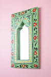 Hand Painted Vintage Arch Mirror (Re-worked) - 62