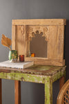 Vintage Wooden Arch Mirror