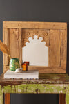Vintage Wooden Arch Mirror