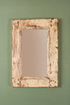 Vintage Wooden Rectangular Mirror - 06
