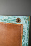 Vintage Wooden Rectangular Mirror - 17