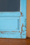 Baby Blue Vintage Wall Mirror <p>W:75cm D:3cm H:99cm </p>