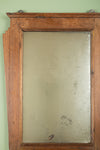 Vintage Wooden Wall Mirror <p>W:38cm D:10cm H:64cm </p>
