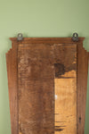 Vintage Wooden Wall Mirror <p>W:38cm D:10cm H:64cm </p>