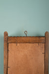 Wooden Vintage Wall Mirror <p>W:28cm D:12cm H:56.5cm </p>