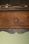 Wooden Vintage Temple Style Wall Mirror <p>W:44cm D:15cm H:78cm </p>