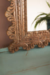 Ornate Carved Vintage Wall Mirror