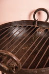 Vintage Fire Bowl With Rack - 01