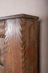 Grand Vintage Wooden Bed <p>W:224cm D:235cm H:152cm </p>