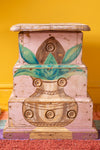 Pink Vintage Tiered Side Table