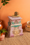 Pink Vintage Tiered Side Table