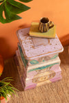 Pink Vintage Tiered Side Table