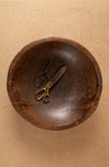 Vintage Wooden Parat Bowl - 67