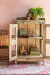 Cream & Grey Vintage Glazed Cabinet