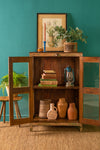 Cream Vintage Glazed Cabinet