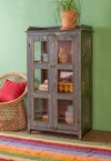 Slate Grey Vintage Glazed Cabinet