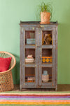 Slate Grey Vintage Glazed Cabinet