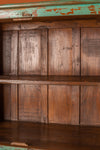 Pale Blue Vintage Double Cabinet