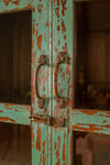 Pale Blue Vintage Double Cabinet