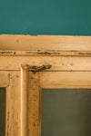 Vintage Cream Glazed Cabinet