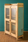 Vintage Cream Glazed Cabinet