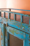 Blue Vintage Glazed Cupboard