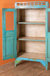 Blue Vintage Glazed Cupboard