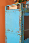 Blue Vintage Glazed Cupboard