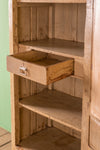 Cream Vintage Tallboy with Mirror
