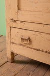Cream Vintage Tallboy with Mirror