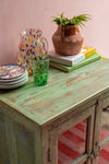 Sage Green Vintage Cabinet