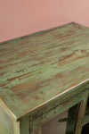 Sage Green Vintage Cabinet