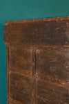 Vintage Wooden Chest with Tiles