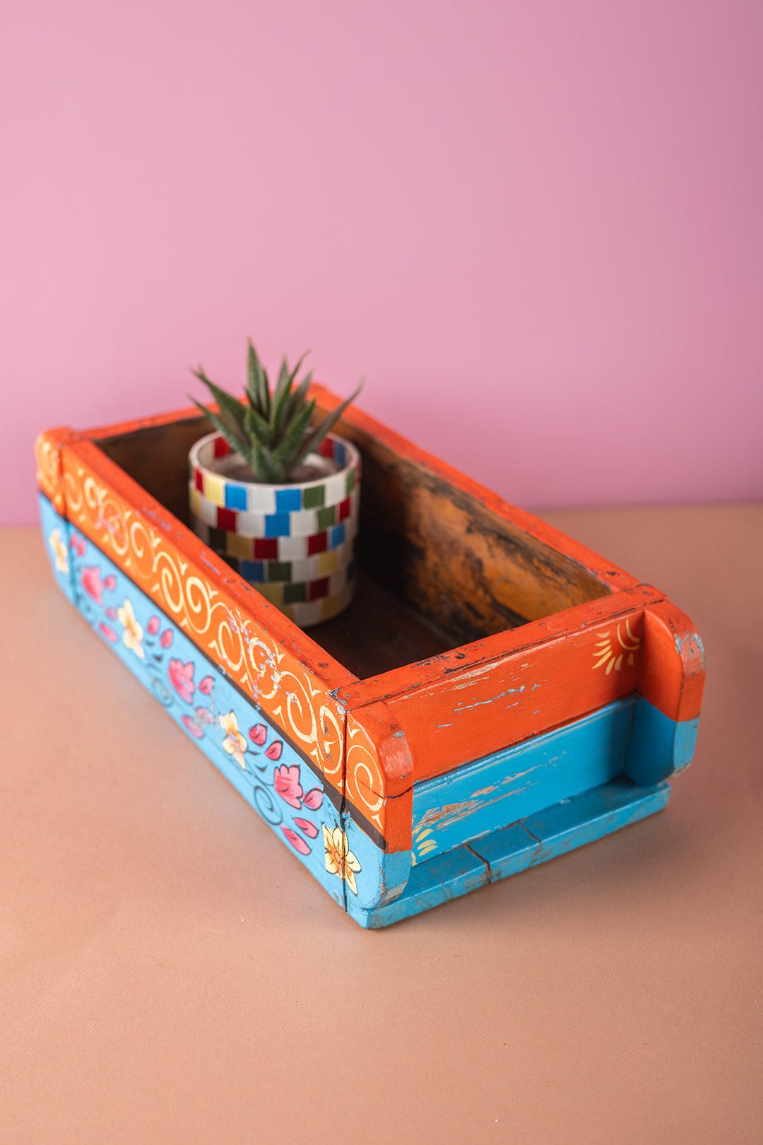 Hand Painted Vintage Brick Mould (Re-worked) - 317