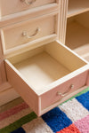 Cream Vintage Wooden Farmhouse Dresser