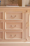 Cream Vintage Wooden Farmhouse Dresser