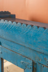 Blue Vintage Sideboard with Mirror