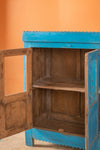 Blue Vintage Sideboard with Mirror