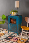 Vintage Blue Side Cabinet
