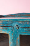 Vintage Blue Glazed Cabinet