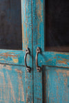 Vintage Blue Glazed Cabinet