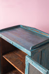Vintage Blue Glazed Cabinet