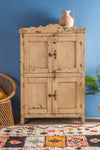 Cream Vintage Wooden Cupboard