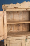 Cream Vintage Wooden Cupboard