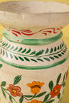 Hand Painted Vintage Large Wooden Pot (Re-worked) - 36